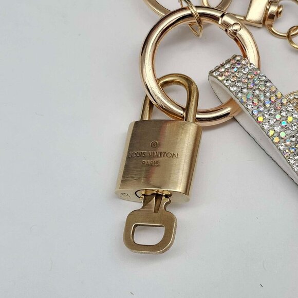 Authentic Louis Vuitton Lock & Key with unbranded Bagcharm, Keycharm, Keychain - Picture 4 of 8